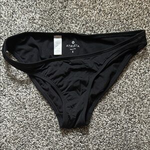Athleta Black Bikini Bottom